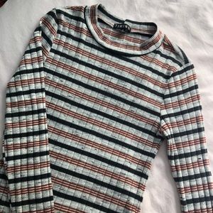 striped long sleeve tshirt